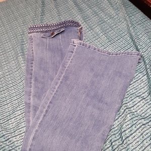 High waisted , flare Jeans ( large flare)